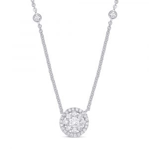 White Gold Diamond Necklace