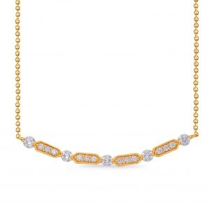 Yellow Gold Diamond Necklace