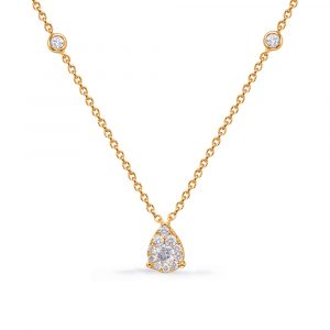 Yellow Gold Diamond Necklace