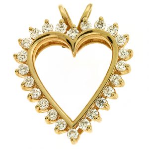 Diamond Heart Pendant