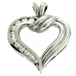 Diamond Heart Pendant