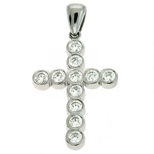 Diamond Cross Pendant