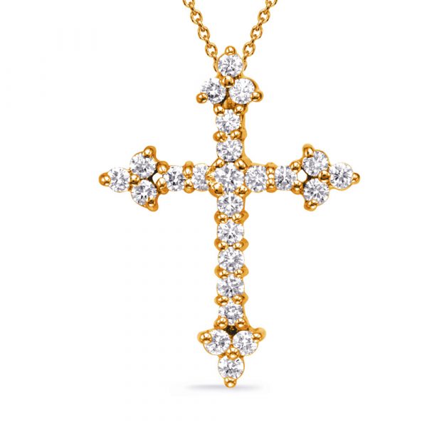 Diamond Cross Pendant