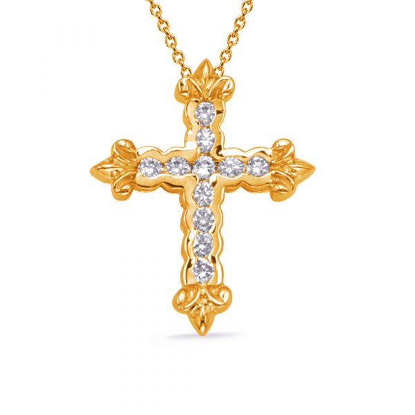 Diamond Cross Pendant