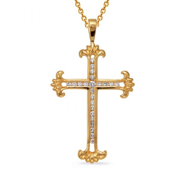 Diamond Cross Pendant