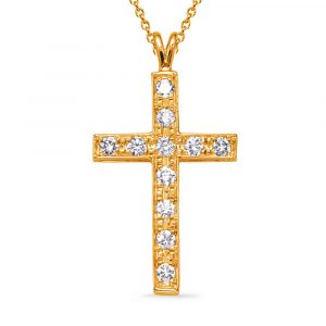 Diamond Cross Pendant