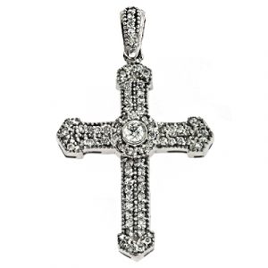 Diamond Cross Pendant