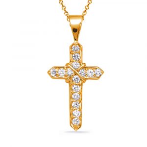 Diamond Cross Pendant