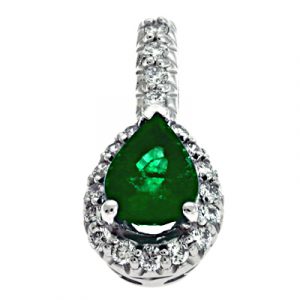 Emerald & Diamond Pendant