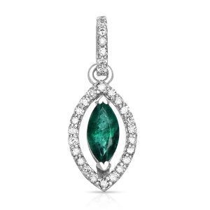 Emerald & Diamond Pendant