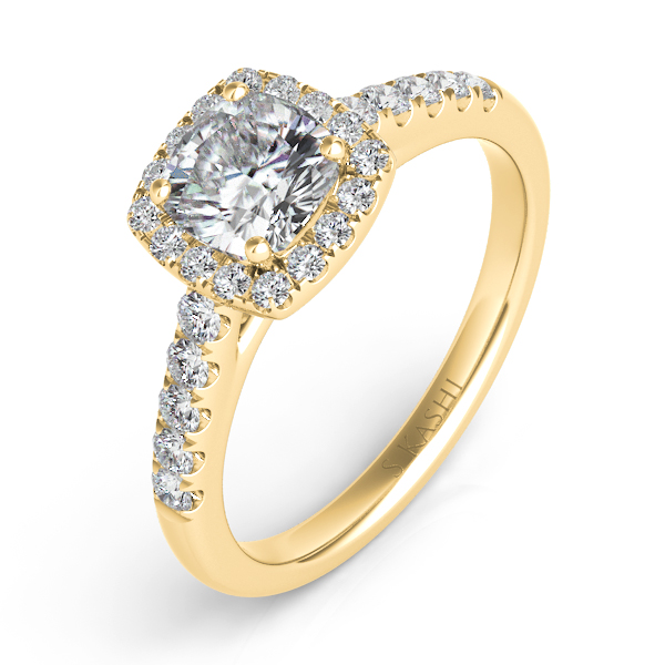 Cushion Cut Engagement Ring