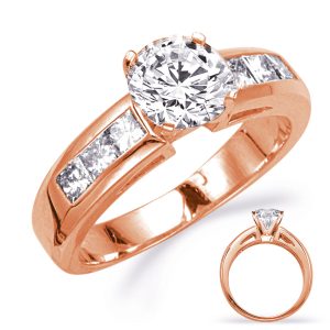 Rose Gold Engagement Ring