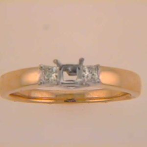 Three Stone Diamond Ring