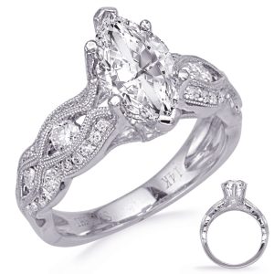 White Gold Engagement Ring