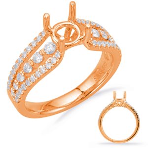 Rose Gold Engagement Ring