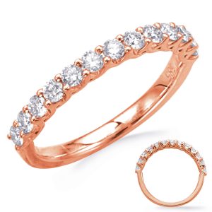 Rose  Gold Wedding Band