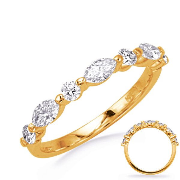 Yellow Gold Diamond Band