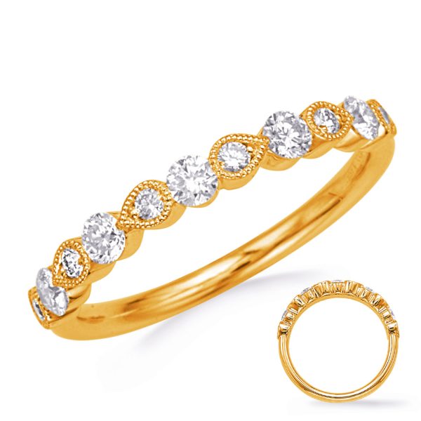 Yellow Gold Diamond Band