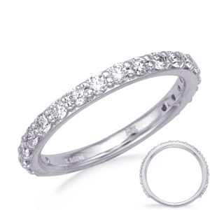 White Gold Wedding Band