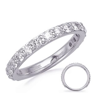 White Gold Wedding Band