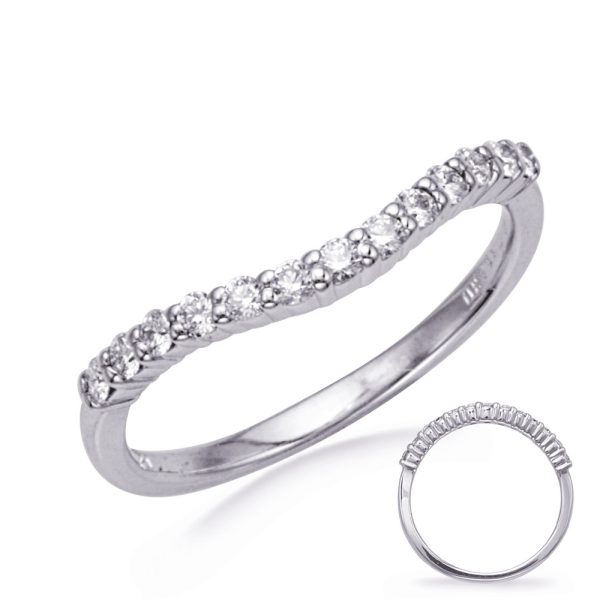 White Gold Wedding Band