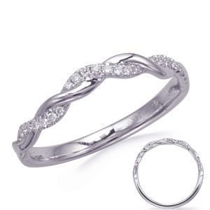 White Gold Wedding Band