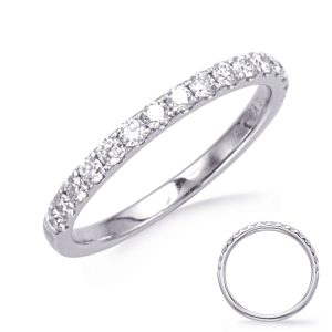 White Gold Wedding Band