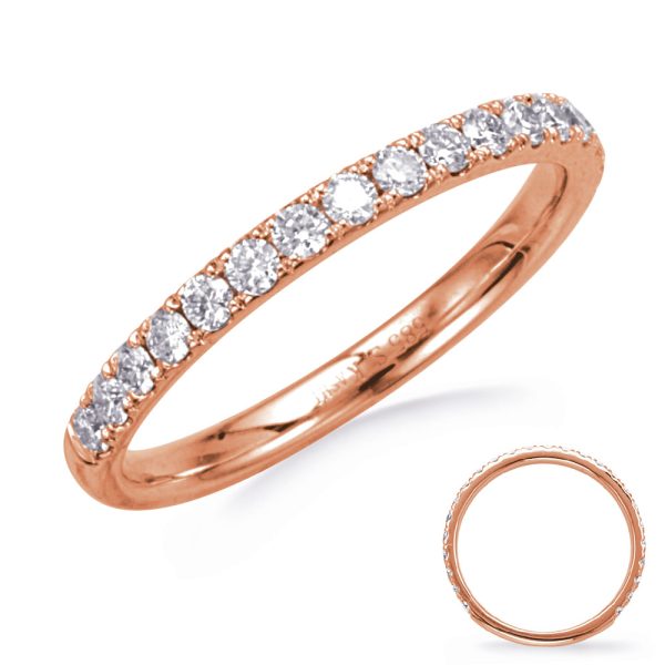 Rose Gold Diamond Matching Band