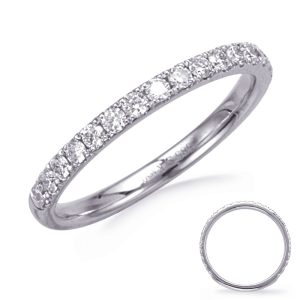 White Gold Diamond Matching Band