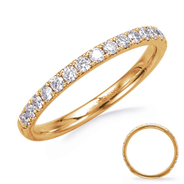 Yellow Gold Diamond Matching Band