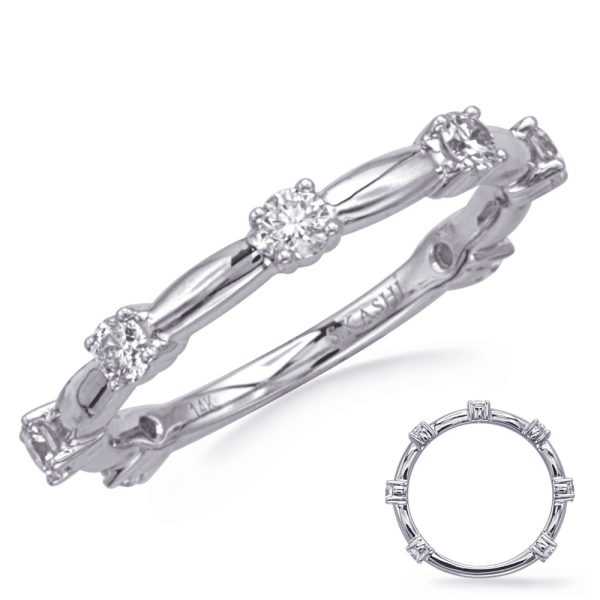 White Gold Diamond Band