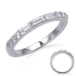 White Gold Wedding Band