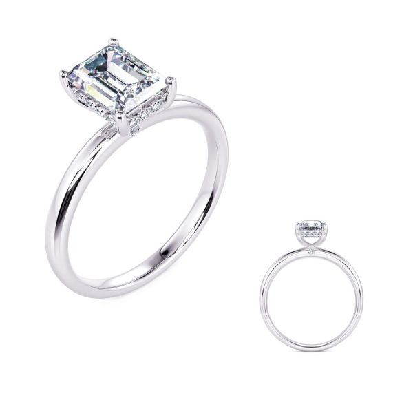 White Gold Engagement Ring