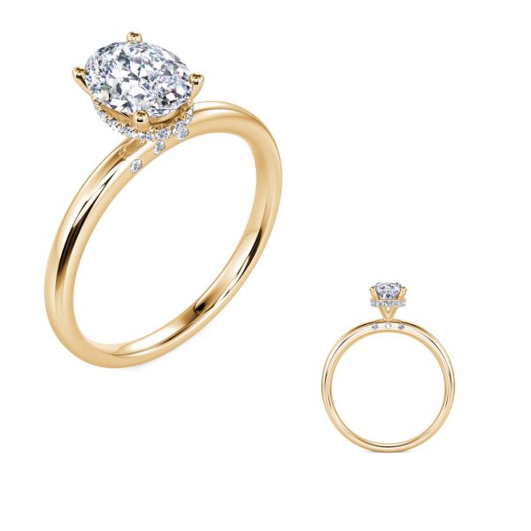 Yellow Gold Engagement Ring