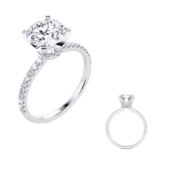 White Gold Engagement Ring