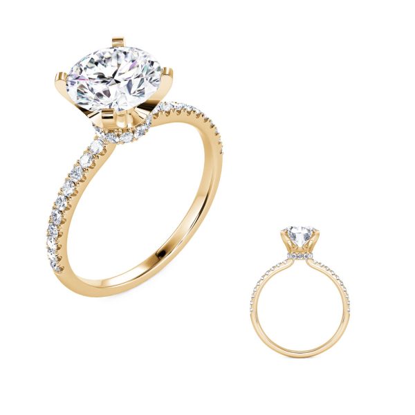 Yellow Gold Engagement Ring