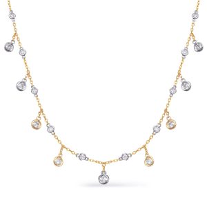 Diamond By The Yard Necklace