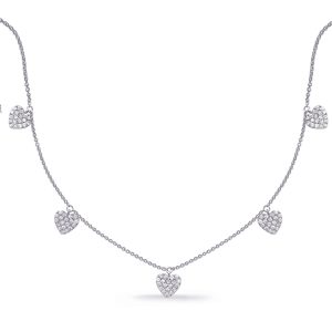 White Gold Diamond Necklace