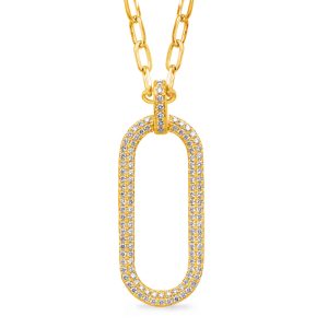 Yellow Gold Diamond Necklace