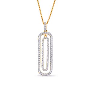 Yellow Gold & Diamond Necklace