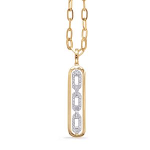 Yellow Gold Diamond Necklace