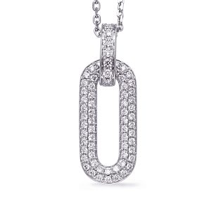 White Gold Diamond Necklace