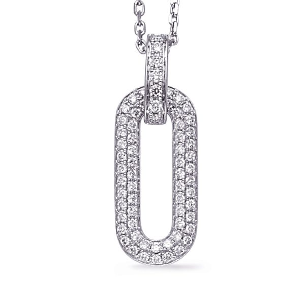 White Gold Diamond Necklace