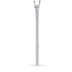 White Gold Diamond Necklace