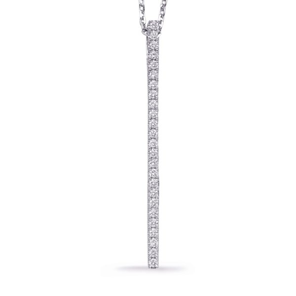 White Gold Diamond Necklace