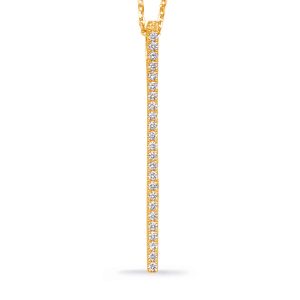 Yellow Gold Diamond Necklace