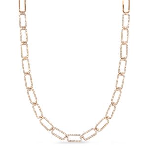 Yellow Gold Diamond Necklace