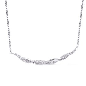 White Gold Diamond Necklace