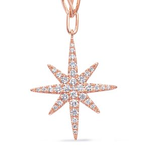 Rose Gold Diamond Necklace