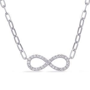 White Gold Diamond Necklace